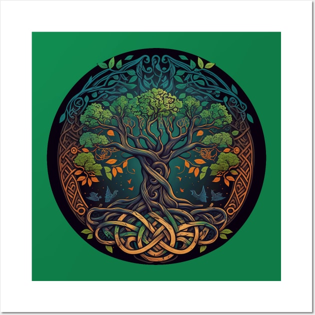 Celtic Tree of Life Wall Art by tatadonets